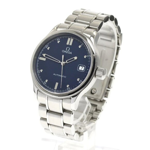 OMEGA Classic 5203.80 Date Navy Dial Automatic Men's Watch_890595 - Picture 1 of 6